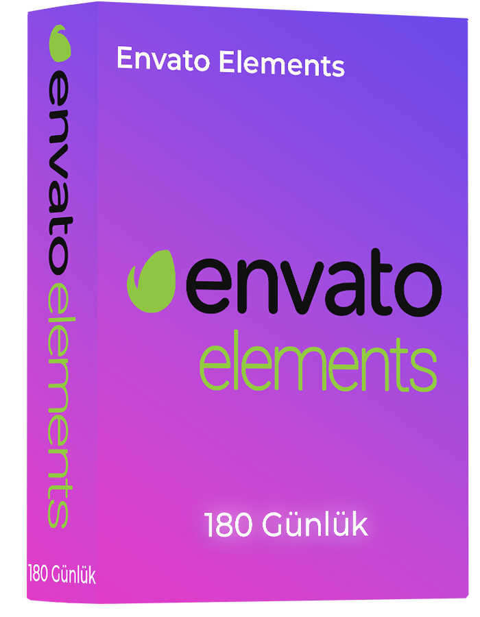 Envato Elements – 180 Günlük